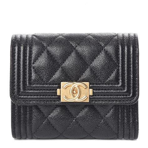 boy chanel small wallet price|chanel boy wallet review.